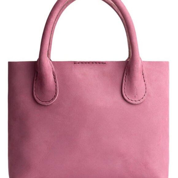 Portland Leather Goods Foxglove Small Raindrop Crossbody with zipper - Picture 8 of 8